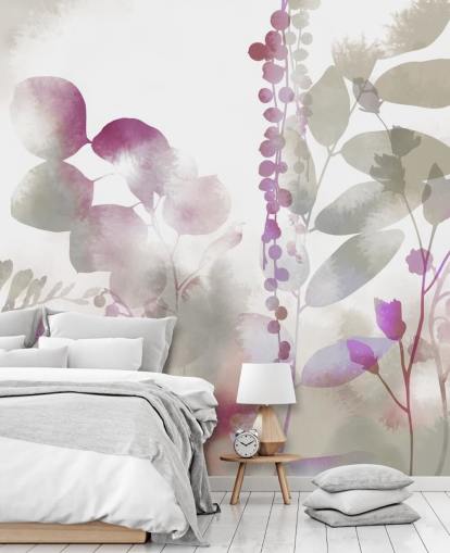 Peinture murale d'automne organique intense de Katy Clemmans