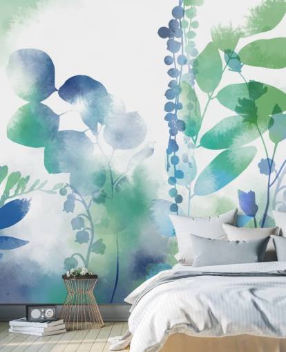 Intense Organic Spring Mural av Katy Clemmans