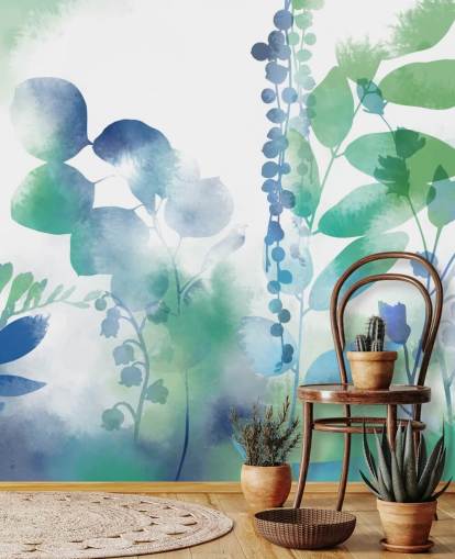 Intense Organic Spring Mural by Katy Clemmans