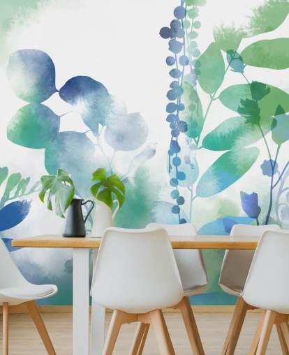 Intense Organic Spring Mural av Katy Clemmans Intense Organic Spring Mural av Katy Clemmans