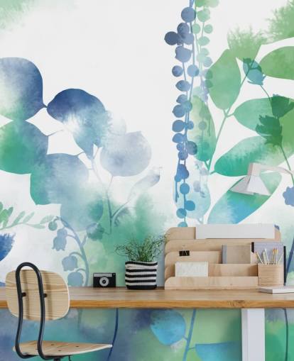 Intense Organic Spring Mural by Katy Clemmans