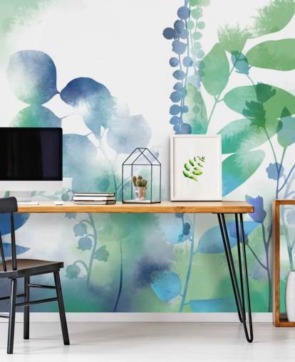 Intense Organic Spring Mural av Katy Clemmans Intense Organic Spring Mural av Katy Clemmans