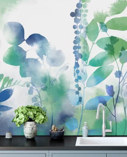 Intense Organic Spring Mural by Katy Clemmans