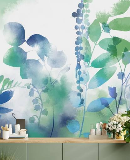 Intense Organic Spring Mural by Katy Clemmans