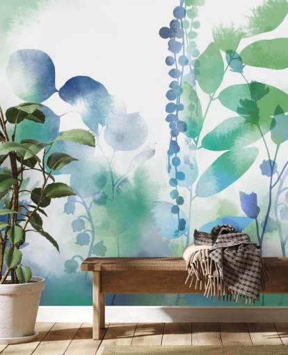 Intense Organic Spring Mural av Katy Clemmans Intense Organic Spring Mural av Katy Clemmans