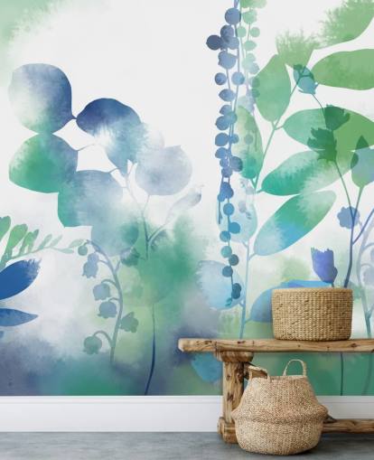 Intense Organic Spring Mural av Katy Clemmans