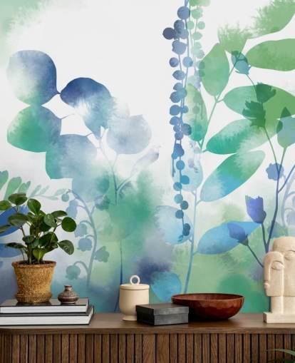 Intense Organic Spring Mural by Katy Clemmans