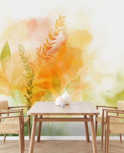 Mural Harmonia Natural por Katy Clemmans