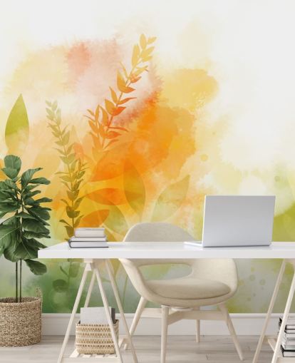 Mural Harmonia Natural por Katy Clemmans