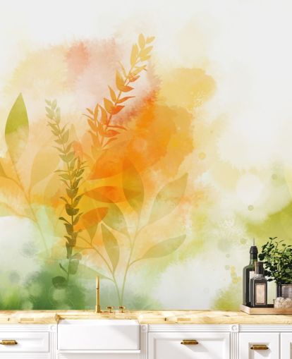 Natural Harmony Mural van Katy Clemmans Natural Harmony Mural van Katy Clemmans