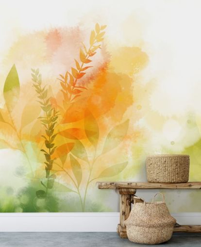 Mural Harmonia Natural por Katy Clemmans