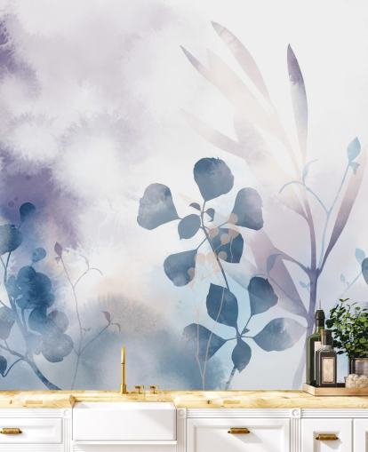 Serene drøm Bakgrunn Mural av Katy Clemmans Serene drøm Bakgrunn Mural av Katy Clemmans