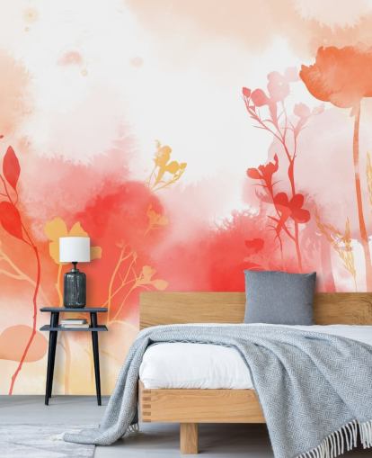 Varm Radiance Veggmaleri av Katy Clemmans