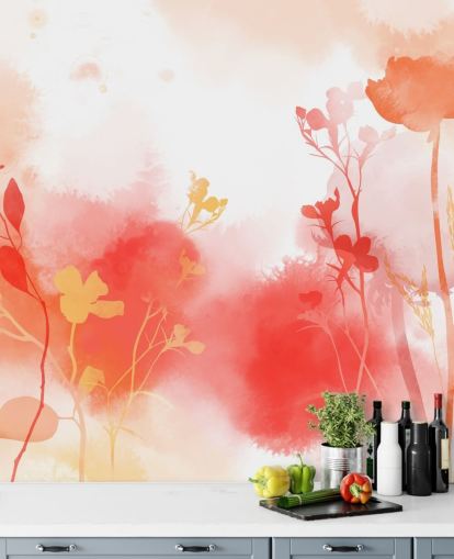 Warm Radiance Wall Mural by Katy Clemmans Warm Radiance Wall Mural by Katy Clemmans