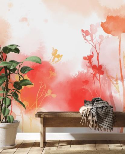 Mural de parede Warm Radiance por Katy Clemmans Mural de parede Warm Radiance por Katy Clemmans