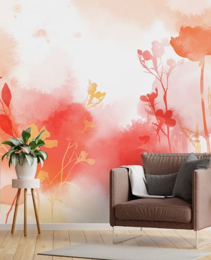 Warm Radiance Wall Mural by Katy Clemmans Warm Radiance Wall Mural by Katy Clemmans