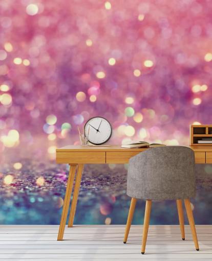 Abstract Shiny Light and Glitter Mural Abstract Shiny Light and Glitter Mural