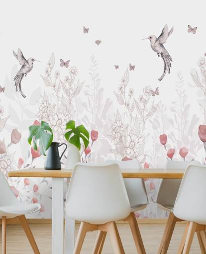 Süße Blüten Wandbild von Kelly Kratzing