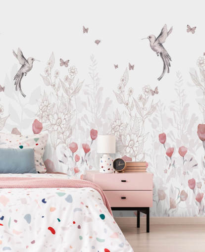 Decorazione murale Sweet Blooms di Kelly Kratzing