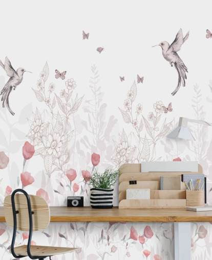 Süße Blüten Wandbild von Kelly Kratzing