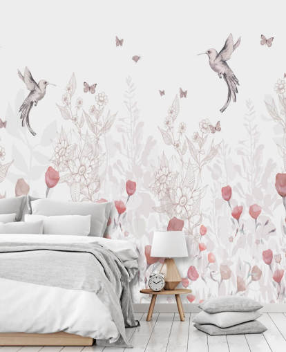 Peinture murale Sweet Blooms par Kelly Kratzing