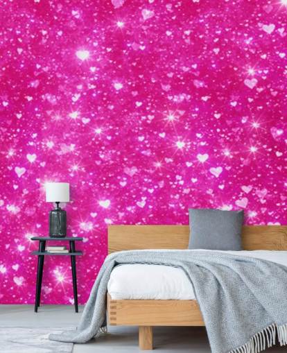 Mural de pared Brillo corazón