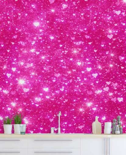 Mural de pared Brillo corazón