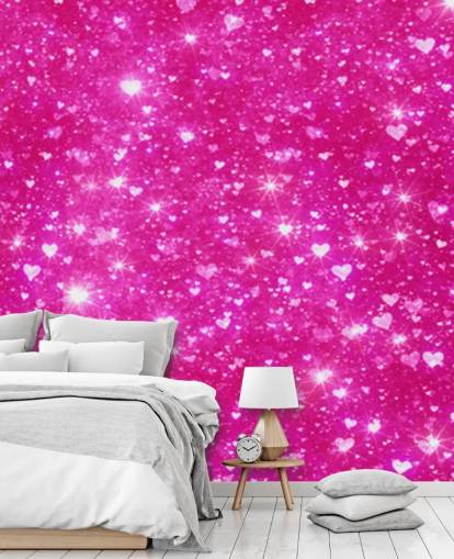 Mural de pared Brillo corazón