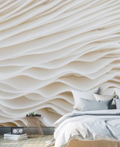 beige aanpasbare paddenstoelbehangmuurschildering genaamd Mushroom Close-Up voor slaapkamers, woonkamers en gangen beige aanpasbare paddenstoelbehangmuurschildering genaamd Mushroom Close-Up voor slaapkamers, woonkamers en gangen