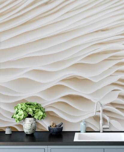 beige customizable mushroom wallpaper mural called Mushroom Close-Up for bedrooms, living rooms and hallways beige customizable mushroom wallpaper mural called Mushroom Close-Up for bedrooms, living rooms and hallways