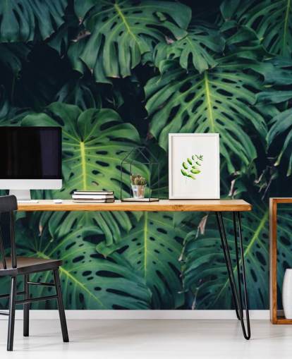 Tapete Tropische Blätter