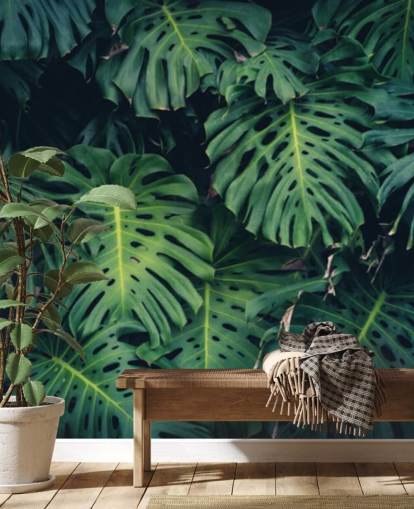 Tropical Leaves Wallpaper