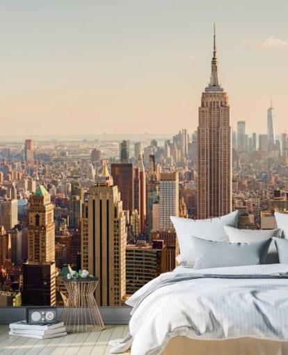 Fondo de pantalla de Nueva York y Empire State Skyline