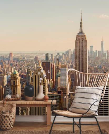 Fondo de pantalla de Nueva York y Empire State Skyline