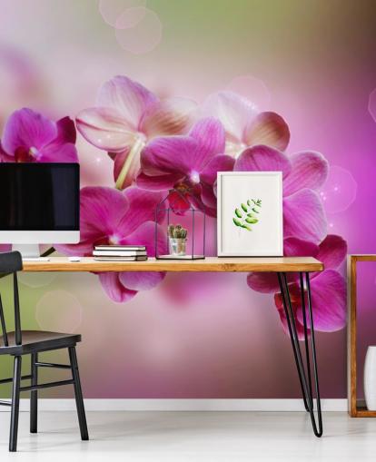 Purple Orchid Wallpaper