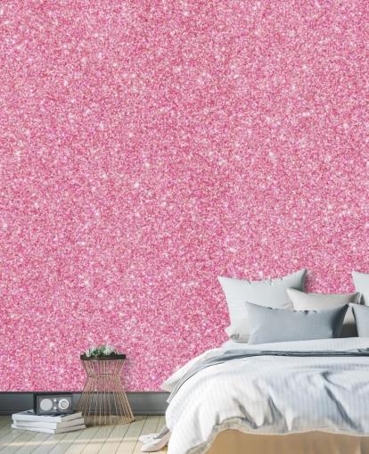 Papel de parede Pink Glitter Papel de parede Pink Glitter