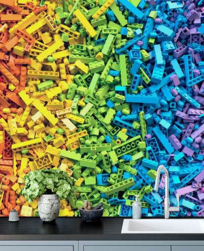 rainbow selection of colourful toy bricks wallpaper rainbow selection of colourful toy bricks wallpaper
