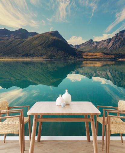 Glacier i Norge Mural