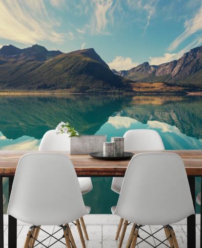 Glacier i Norge Mural