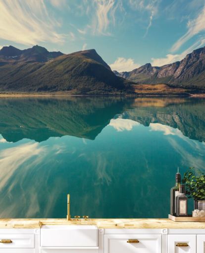 Glacier in Norway Mural