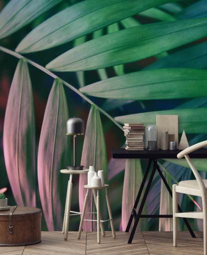 Jungle Leaf Wallpaper Mural Jungle Leaf Wallpaper Mural