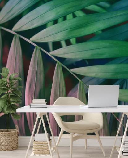 Jungle Leaf Wallpaper Mural