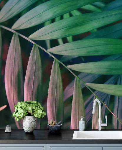 Jungle Leaf Wallpaper Mural