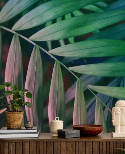 Jungle Leaf Behang Muurschildering