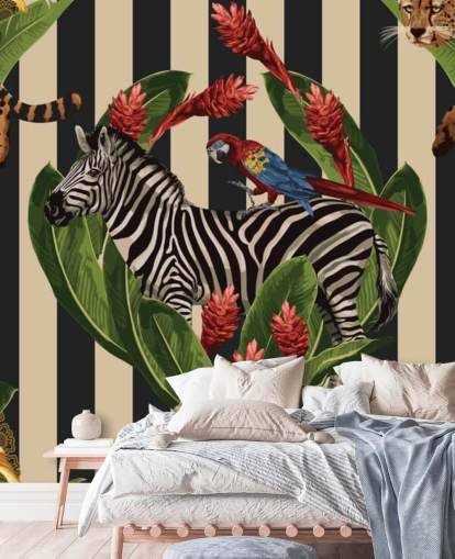 mural verano tropical vintage mural verano tropical vintage