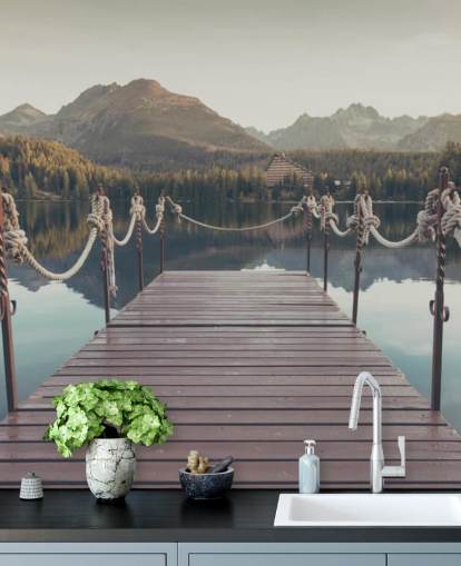 Filtered Landscape Mural Filtered Landscape Mural