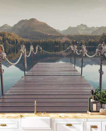 Filtered Landscape Mural