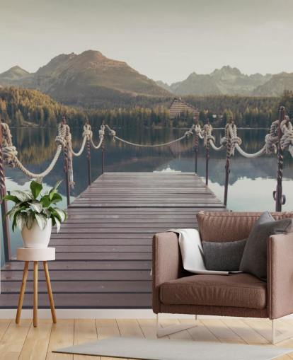 mural paisaje filtrado