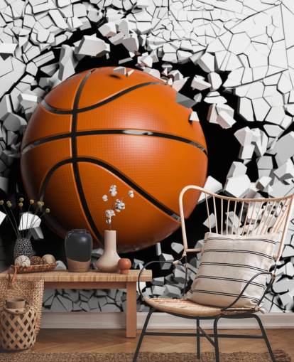 Murale de basket-ball 