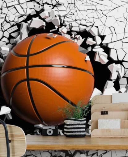 Murale de basket-ball 